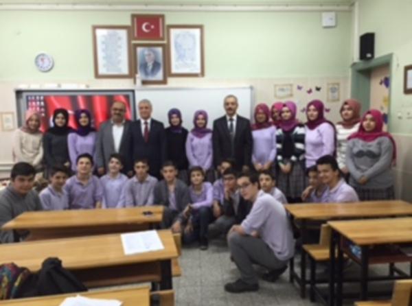 Anadolu Üniversitesi Rektörünün Okulumuzu Ziyareti